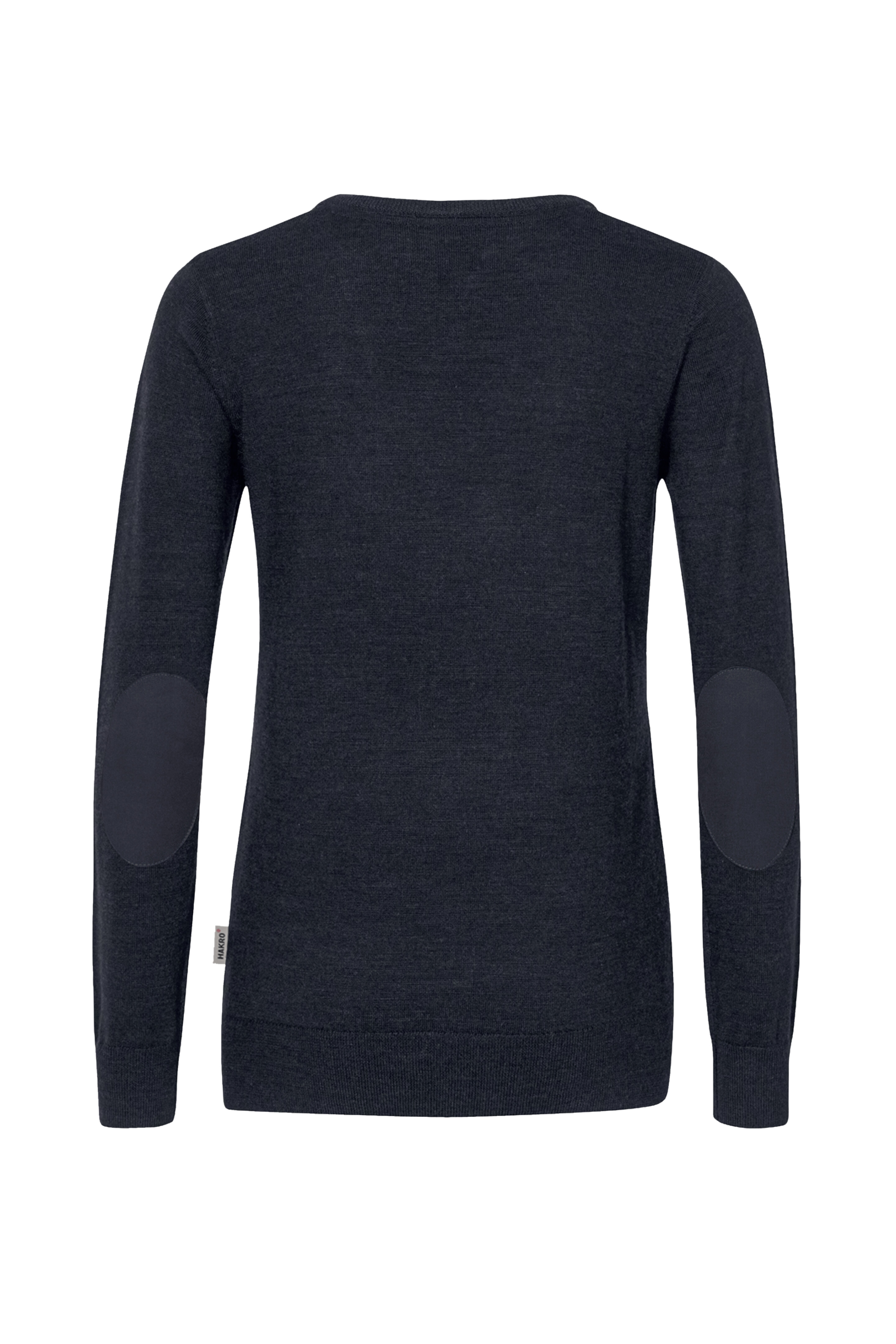 Damen V-Pullover Merino-Wolle
