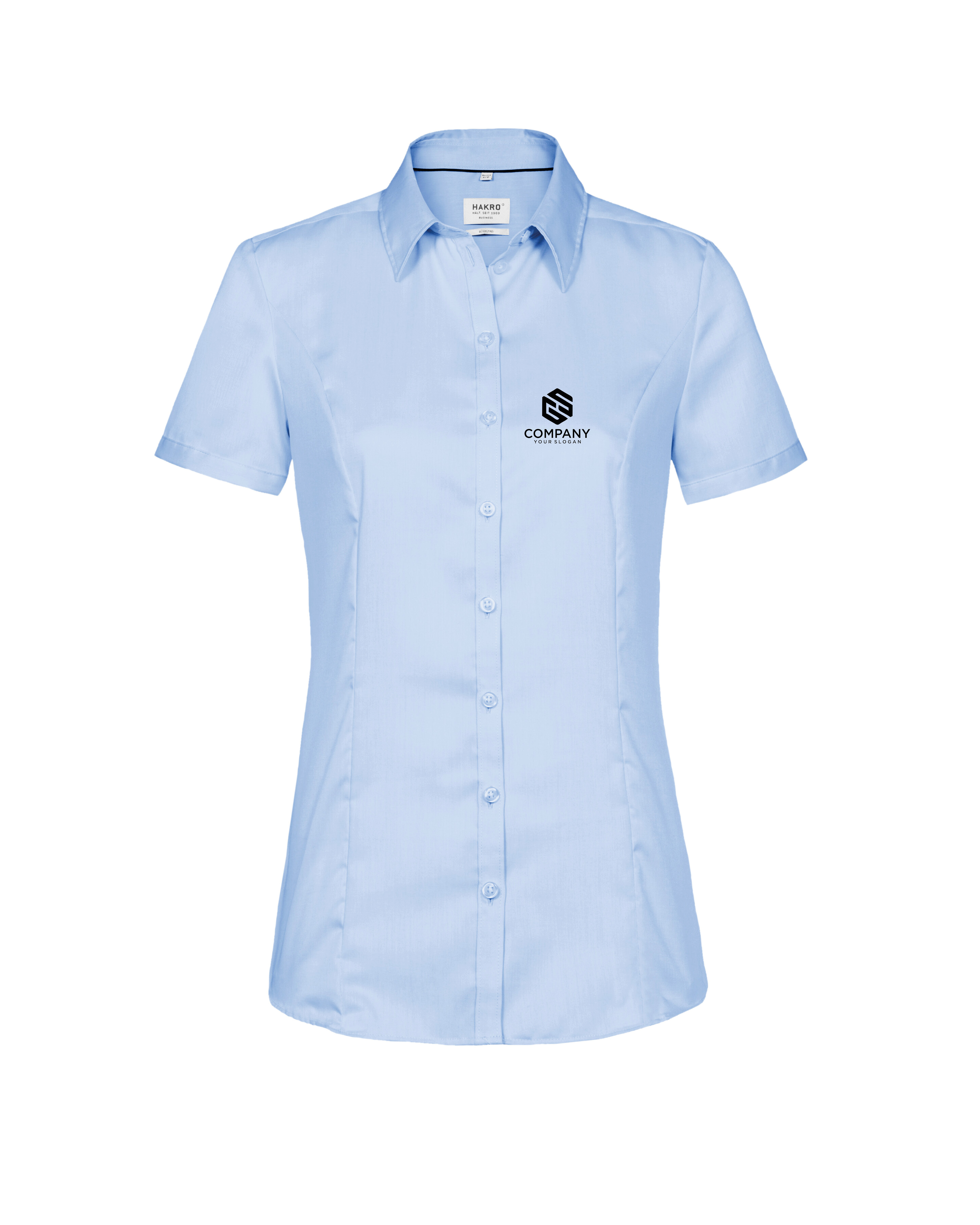 Damen 1/2 - Arm Bluse Business