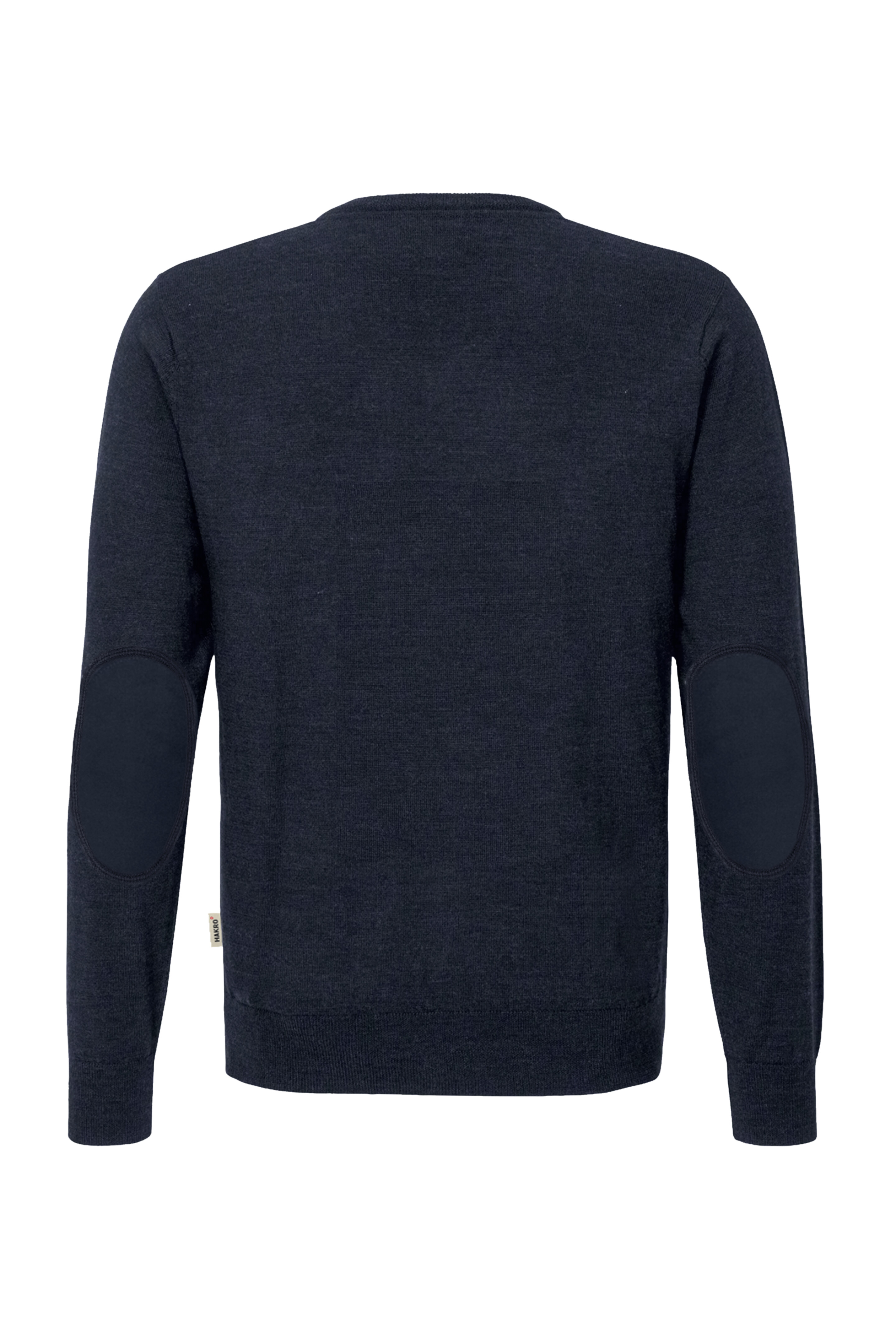 V-Pullover Merino-Wolle