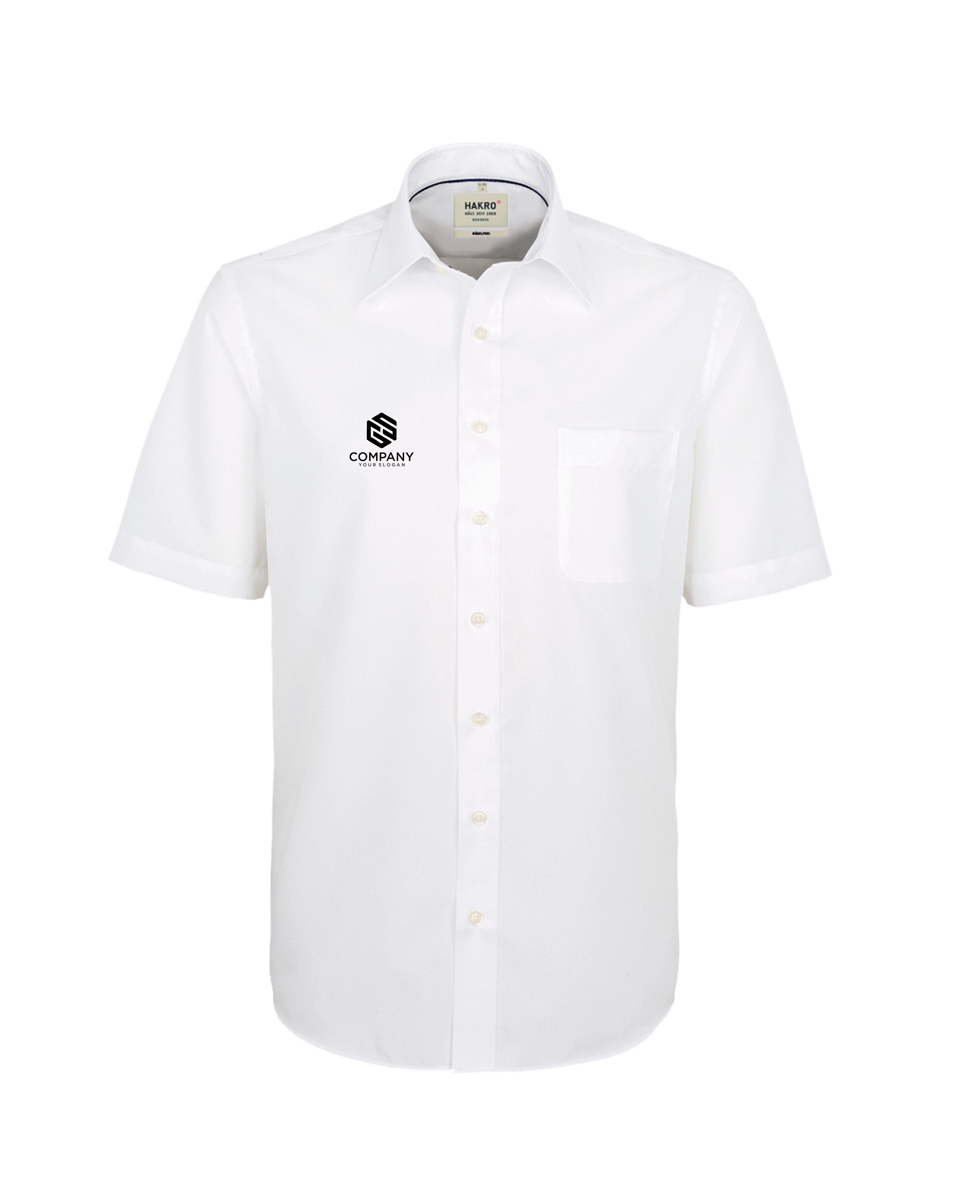 Herren 1/2- Arm Hemd Business